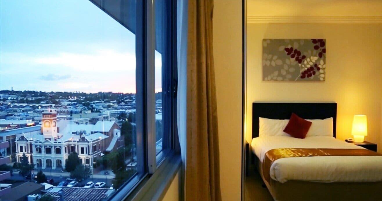 Toowoomba Central Plaza Apartment Hotel Official Exteriör bild